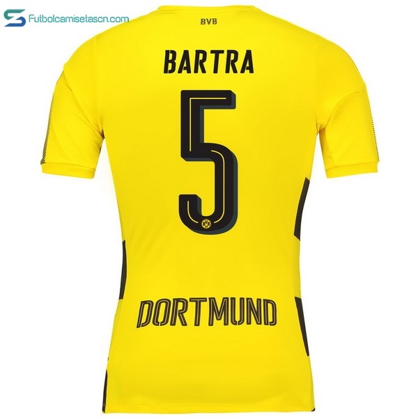 Camiseta Borussia Dortmund 1ª Bartra 2017/18